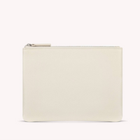 Vegan Leather Zipper Pouch