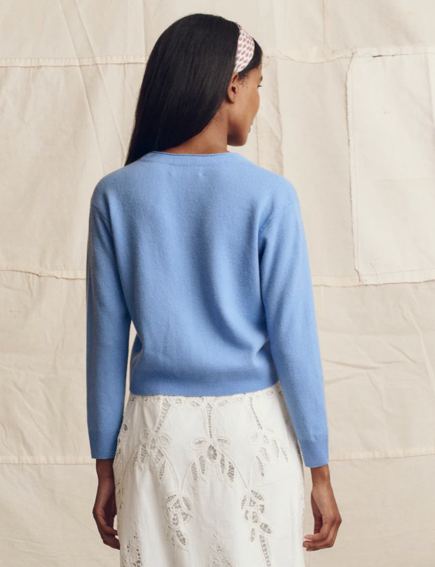 The Tiny V-Neck Cardigan