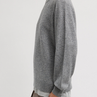 Cut Out Sleeve Crewneck