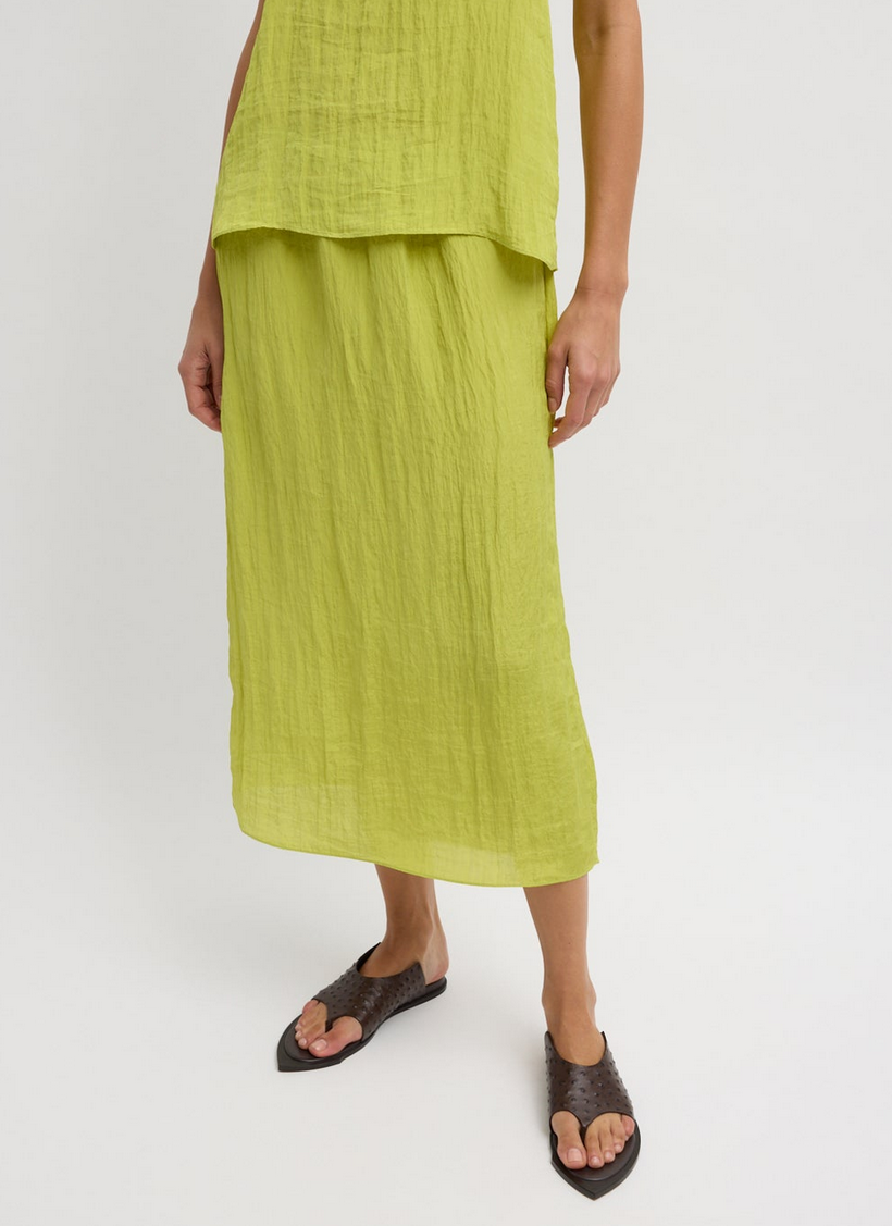The Crinkle Slip Skirt