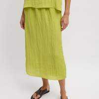 The Crinkle Slip Skirt