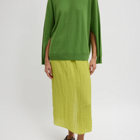 The Crinkle Slip Skirt