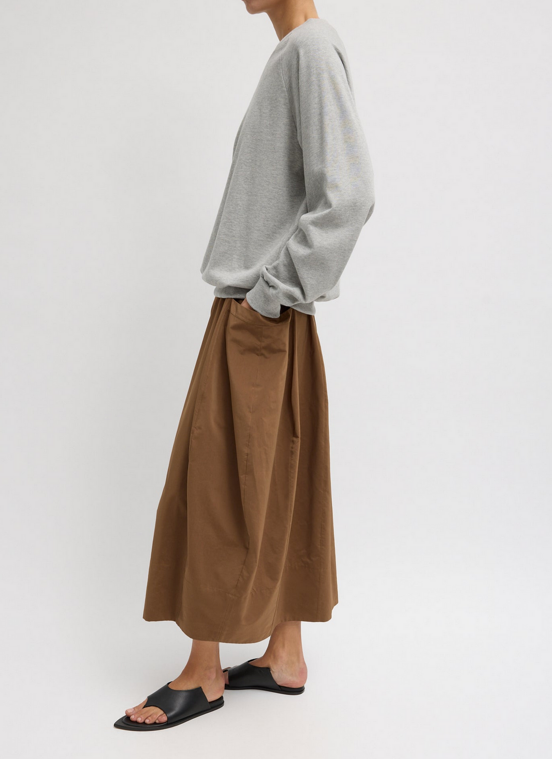 Nylon Lantern Skirt
