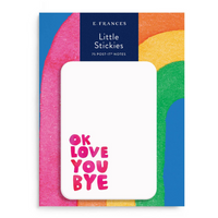 Love You Bye Little Stickies