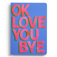 Love You Bye Notebook Set
