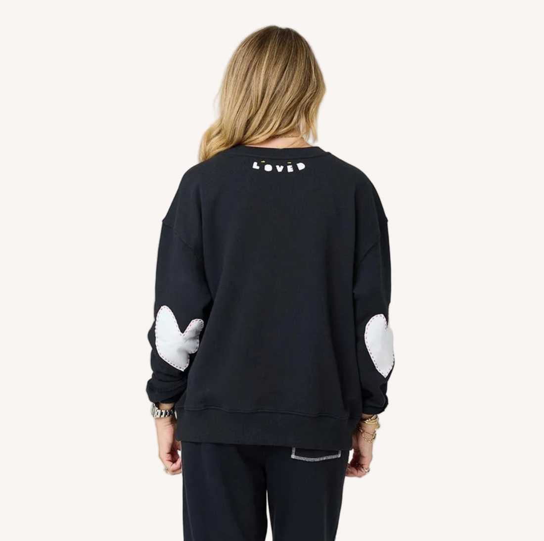 Ex-Boyfriend Patchwork Sweatshirt