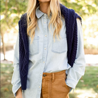 Denim Western Shirt
