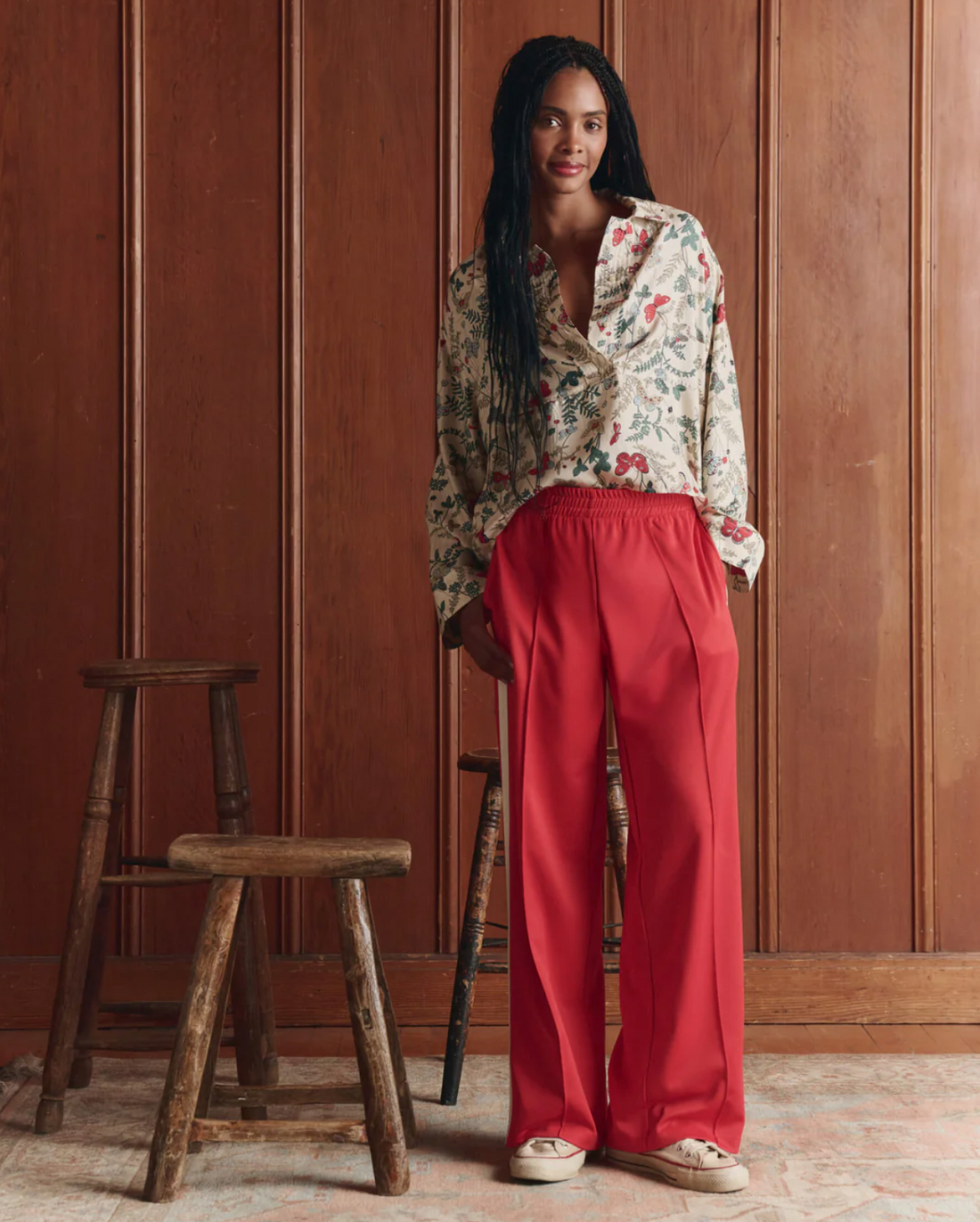 The Wide Leg Track Pant