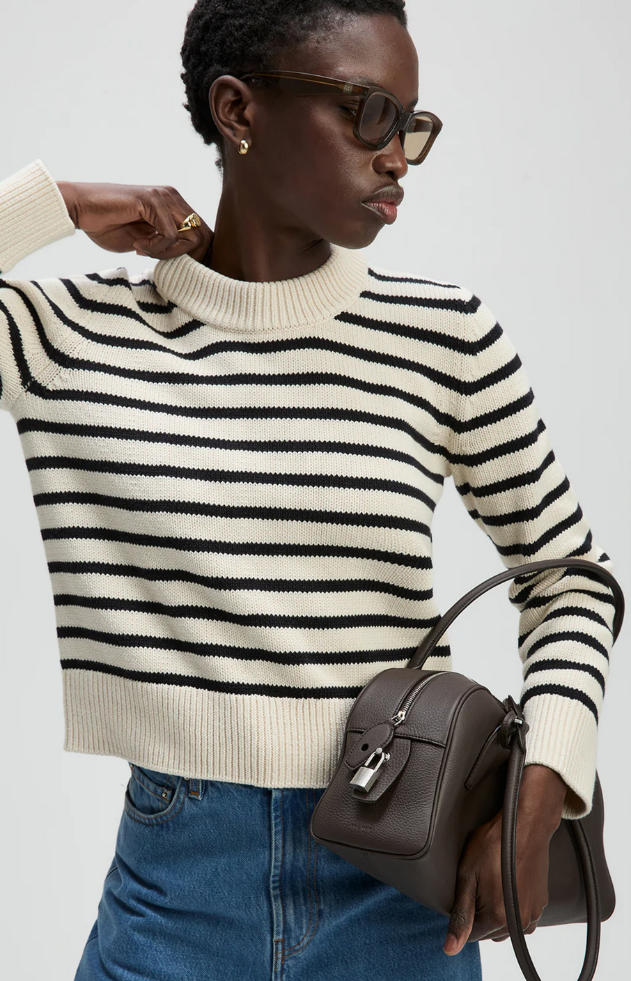 The Favorite Striped Crew