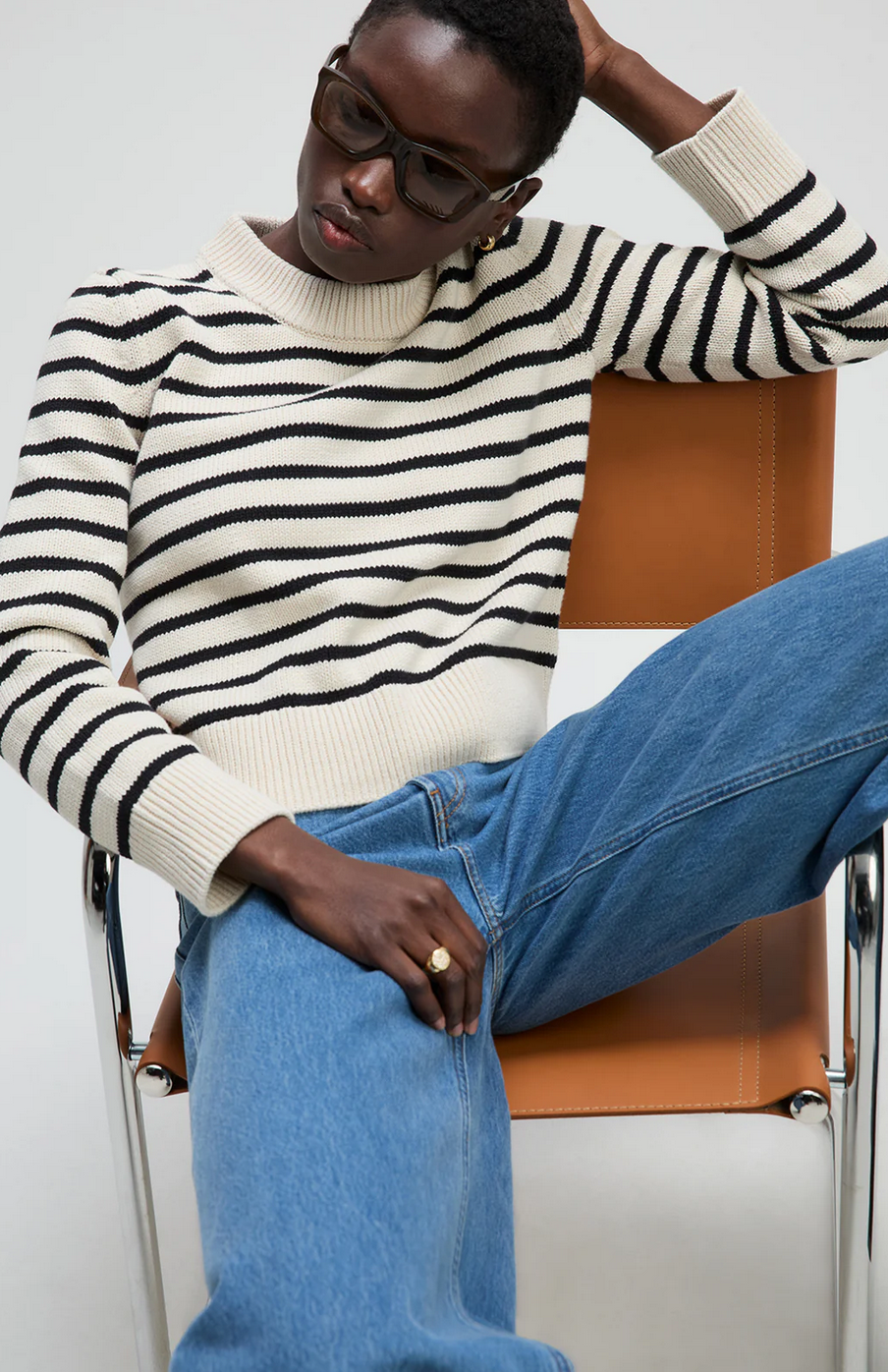 The Favorite Striped Crew