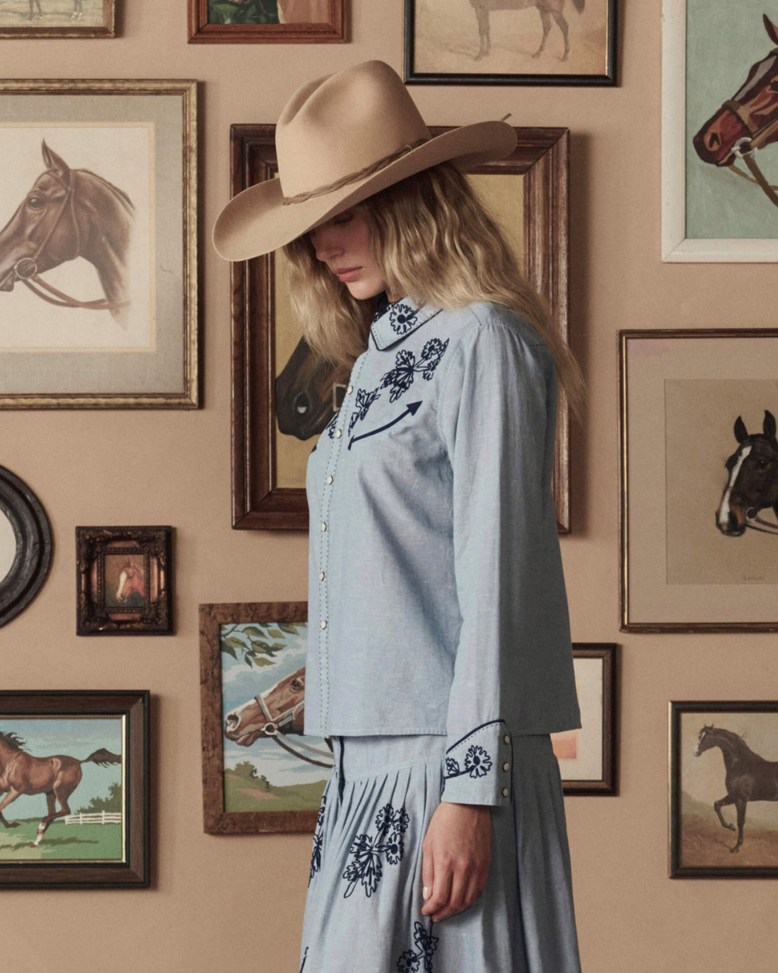 The Chambray Western Shirt