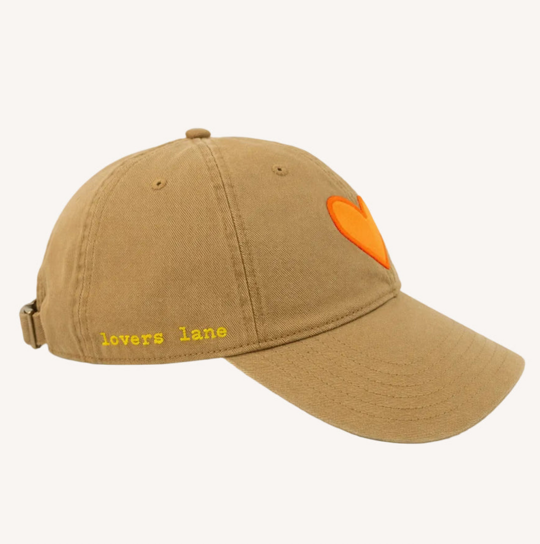 Imperfect Heart Hat Camel