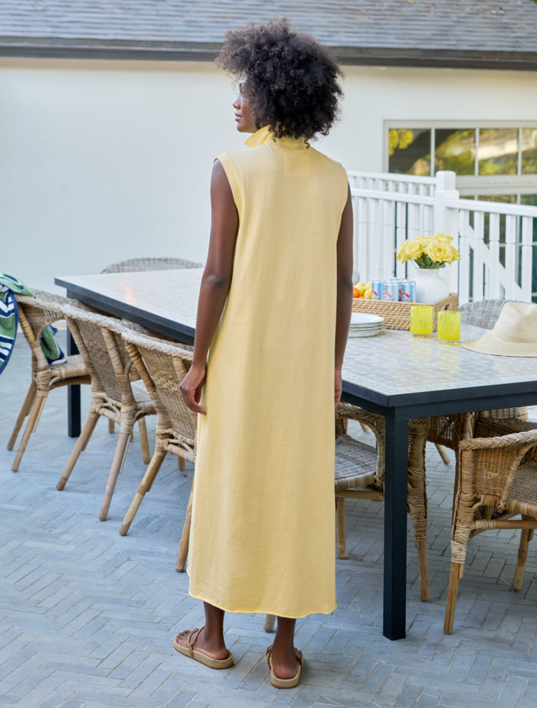 Lily Popover Henley Dress