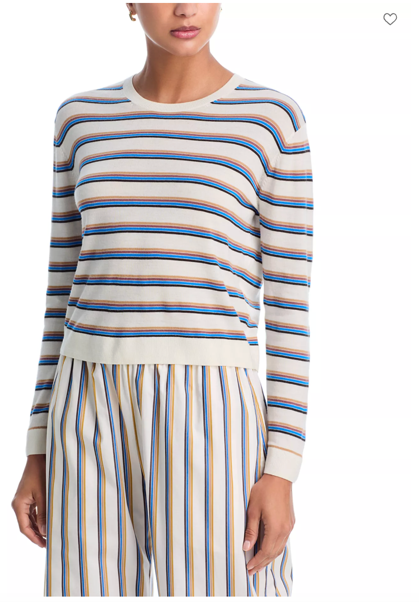 James Stripe Classic Crew