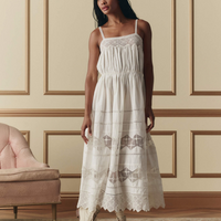 The Rosette Crochet Dress