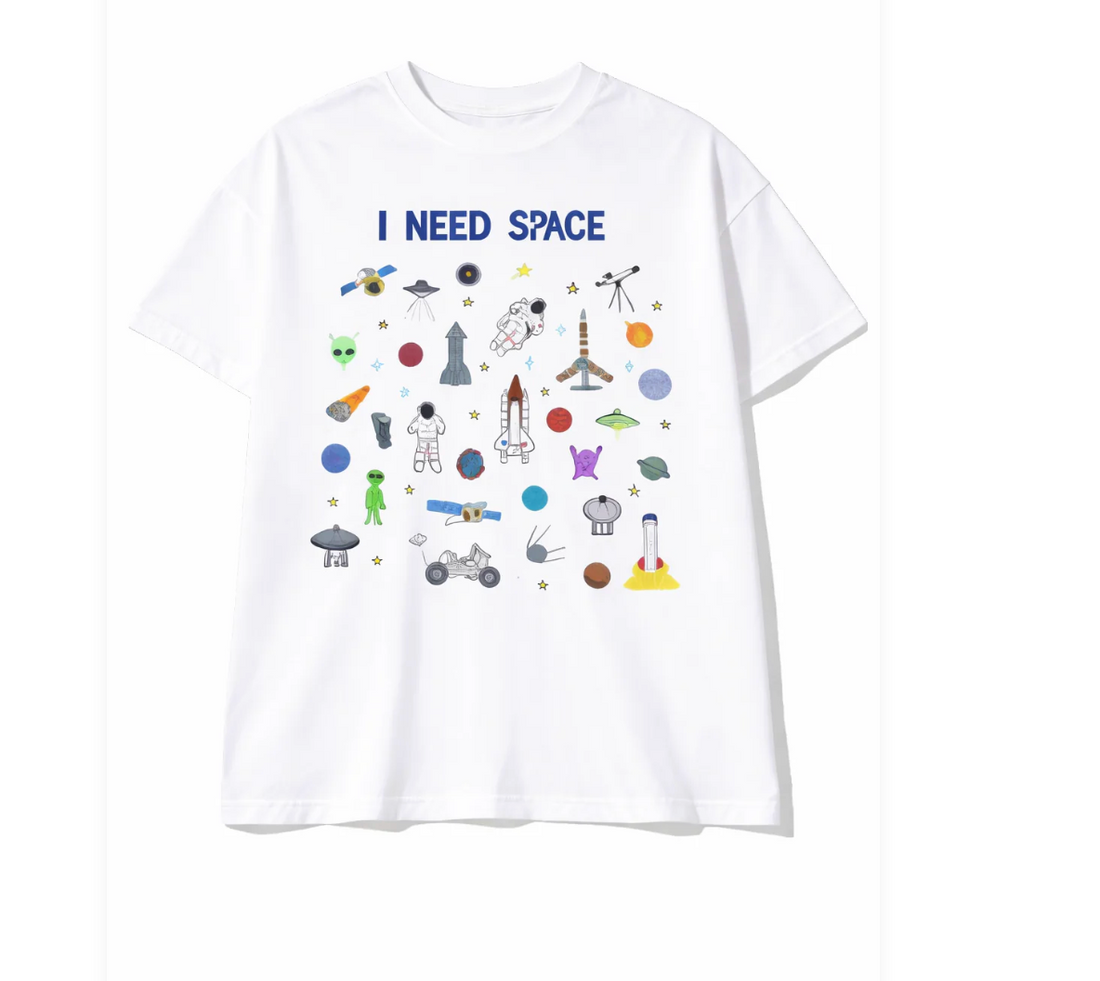I Need Space Crop Tee