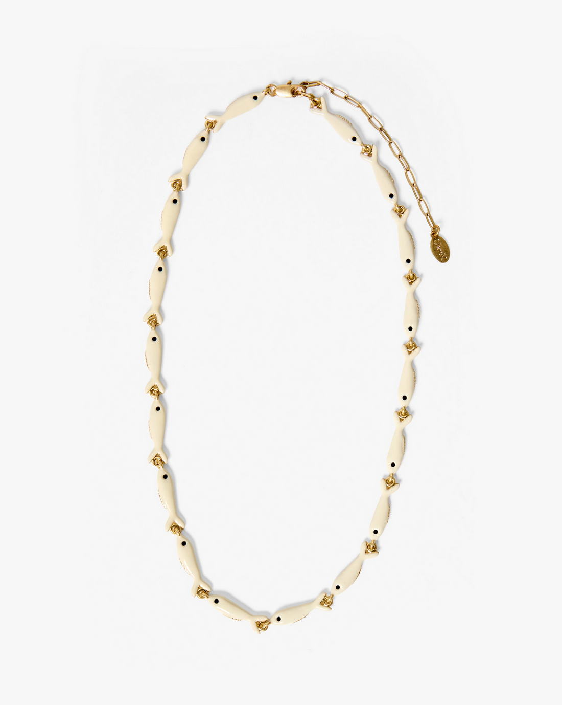 Enamel Sardine Necklace