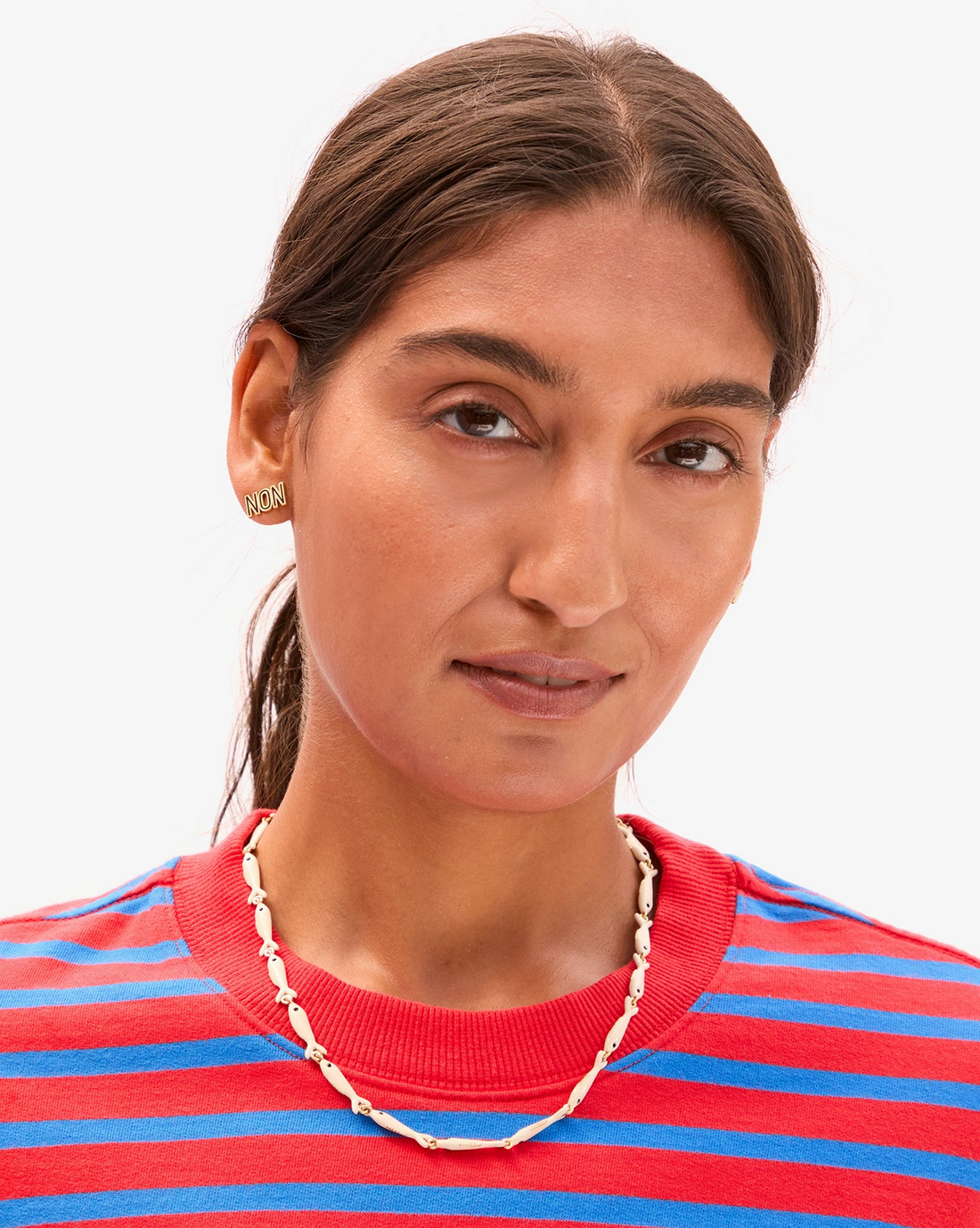Enamel Sardine Necklace