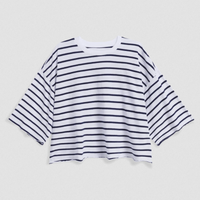 Presley Oversized Striped Tee