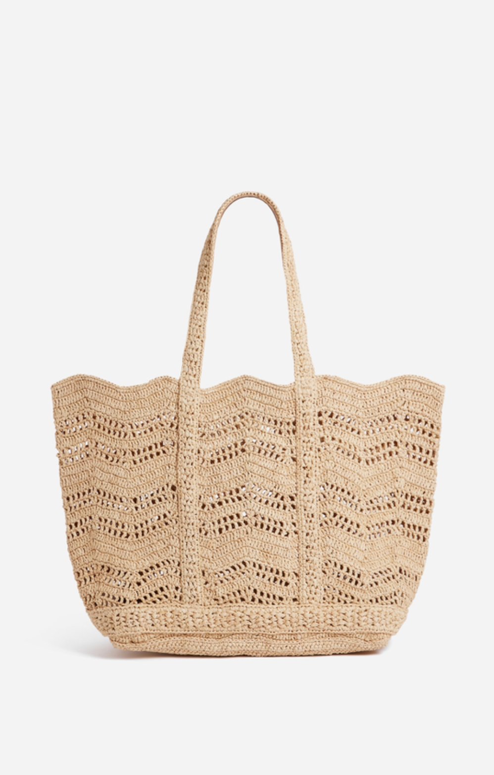 Raffia Cabas Tote