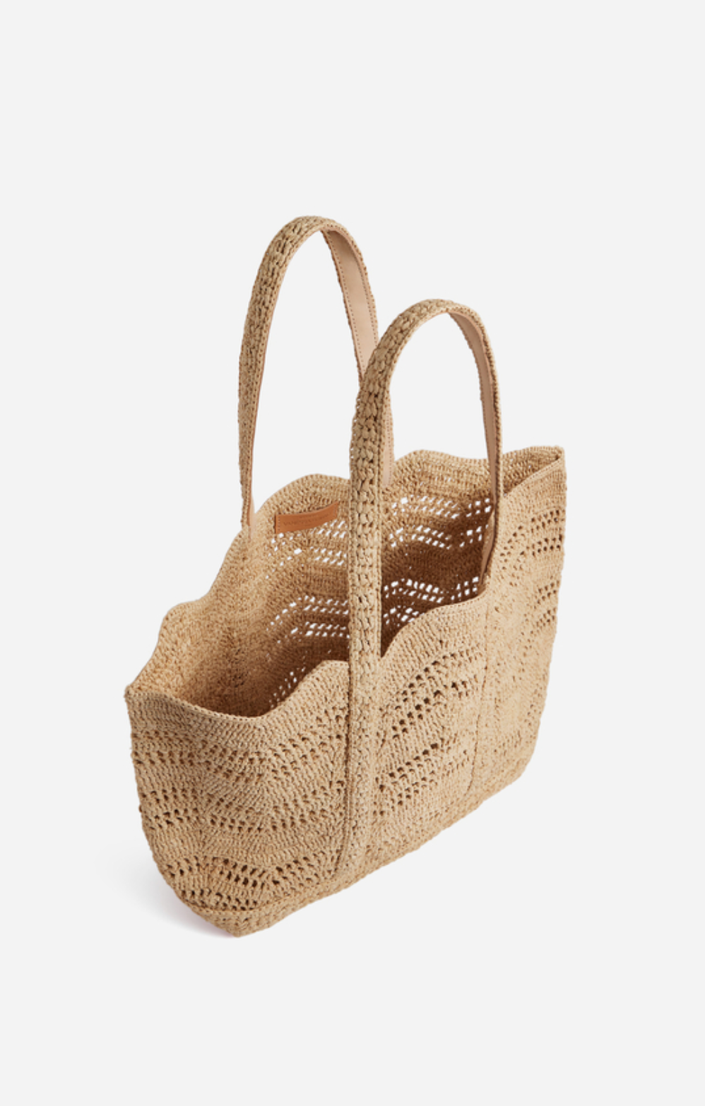 Raffia Cabas Tote