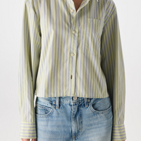 Ruth Crop Shirt Thistle