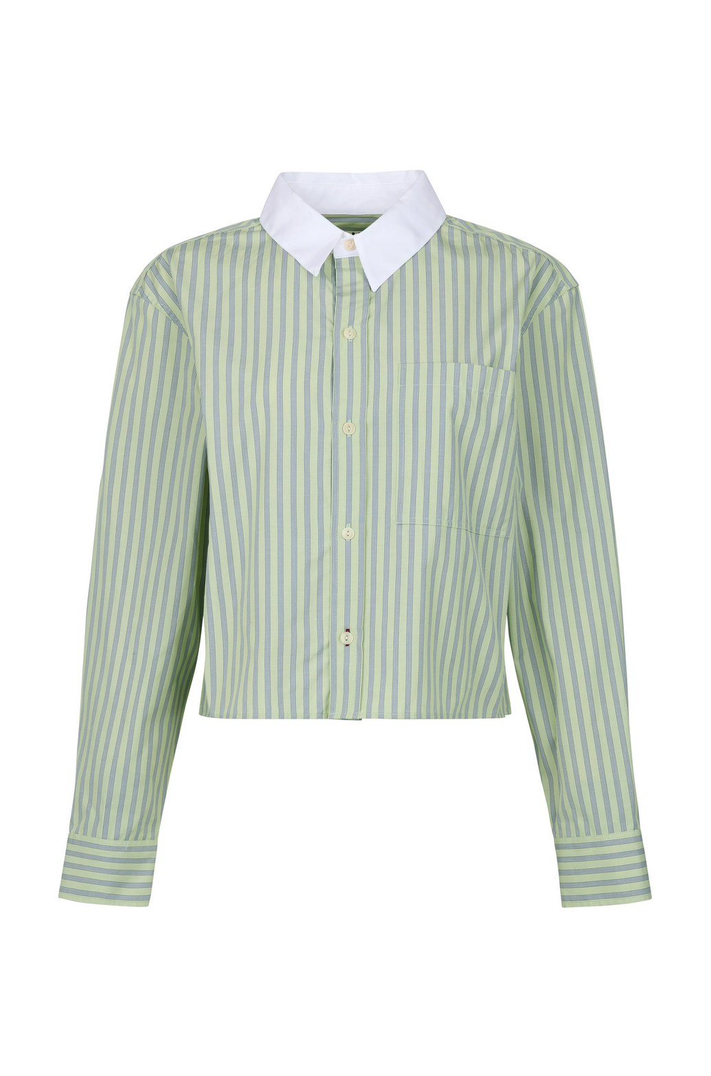 Ruth Crop Shirt Thistle