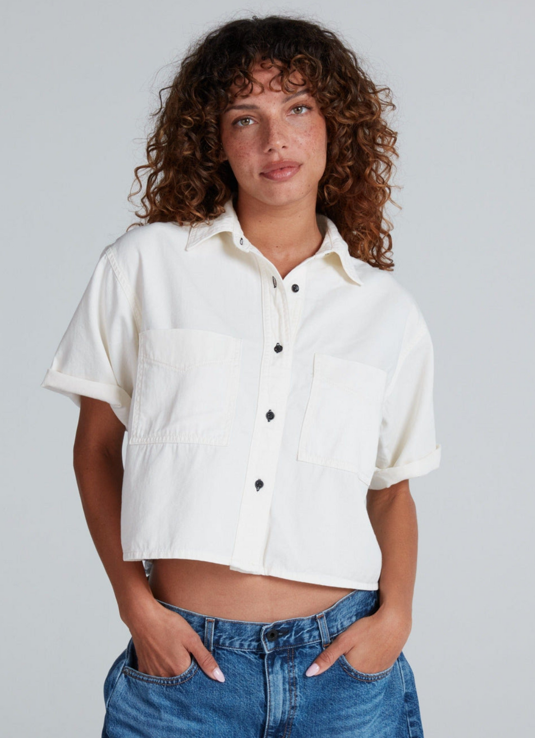 Short Sleeve Combo Shirt