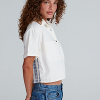 Short Sleeve Combo Shirt
