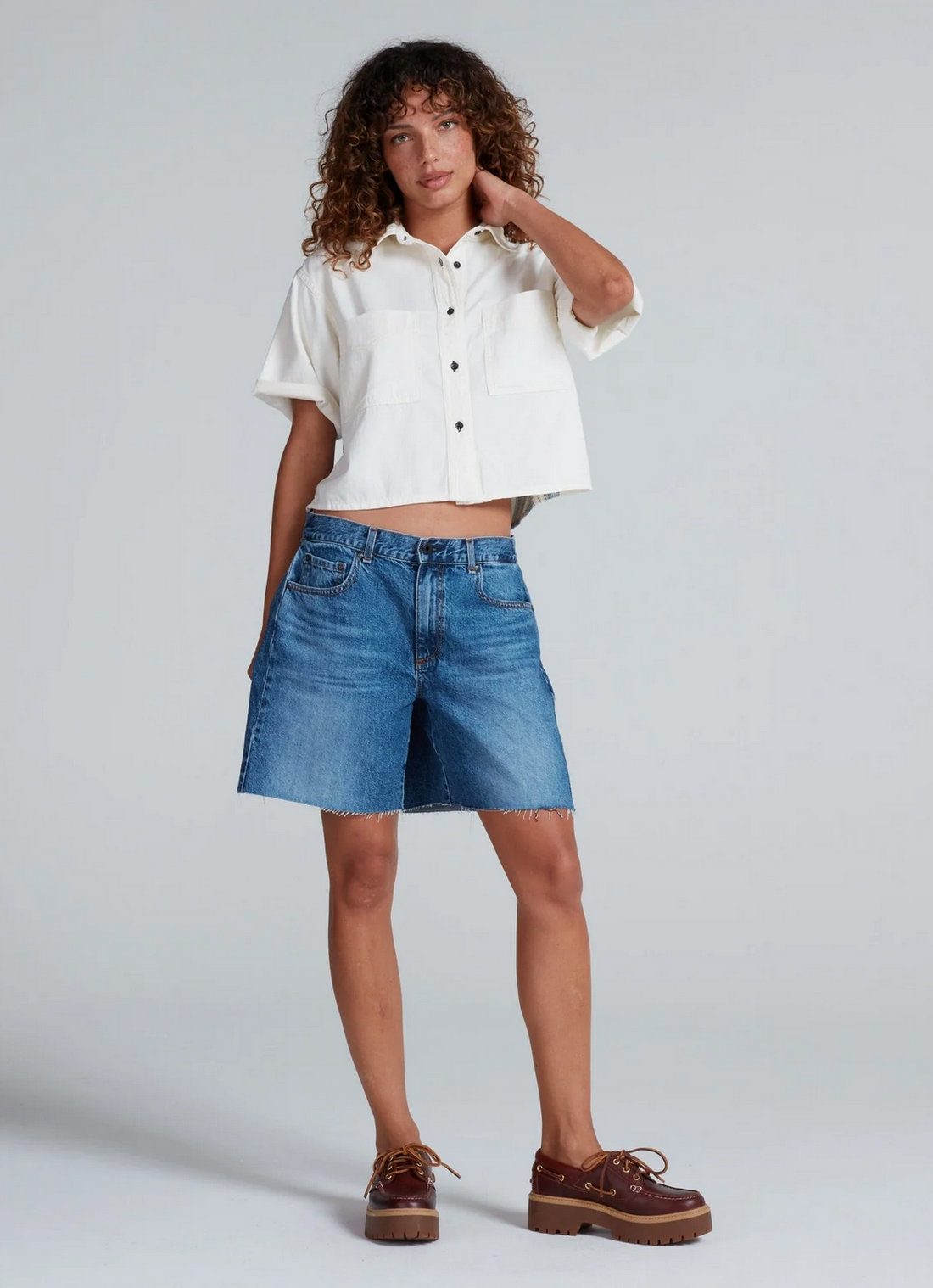 Short Sleeve Combo Shirt