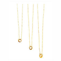 Paperclip Charm Holder Chain