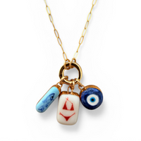 Paperclip Charm Holder Chain