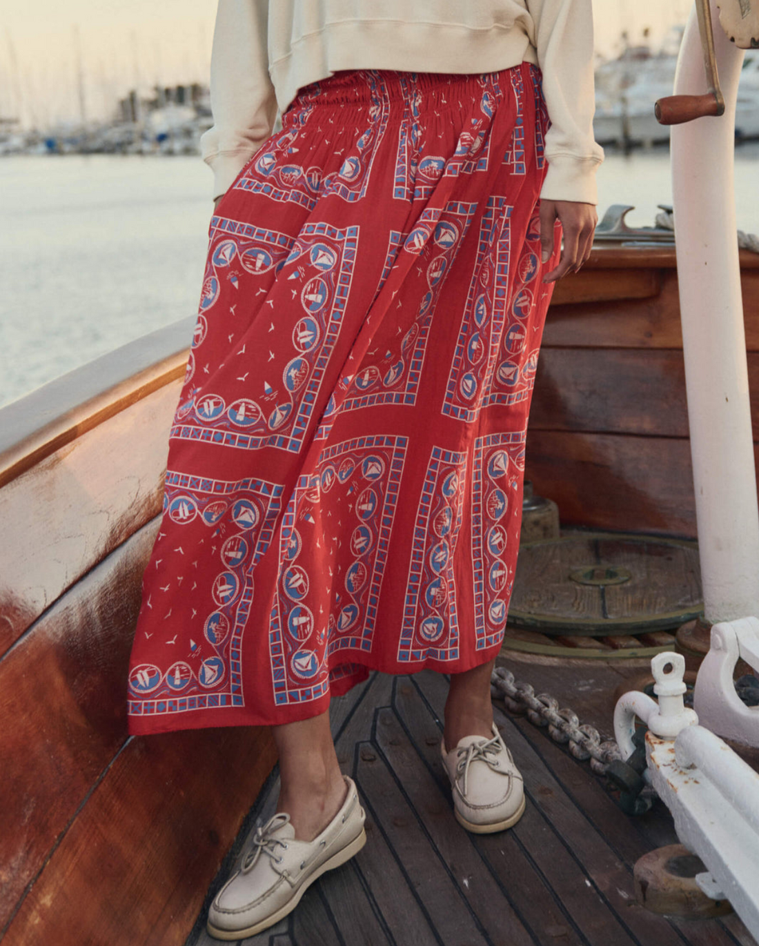 The Canary Sailboat Skirt