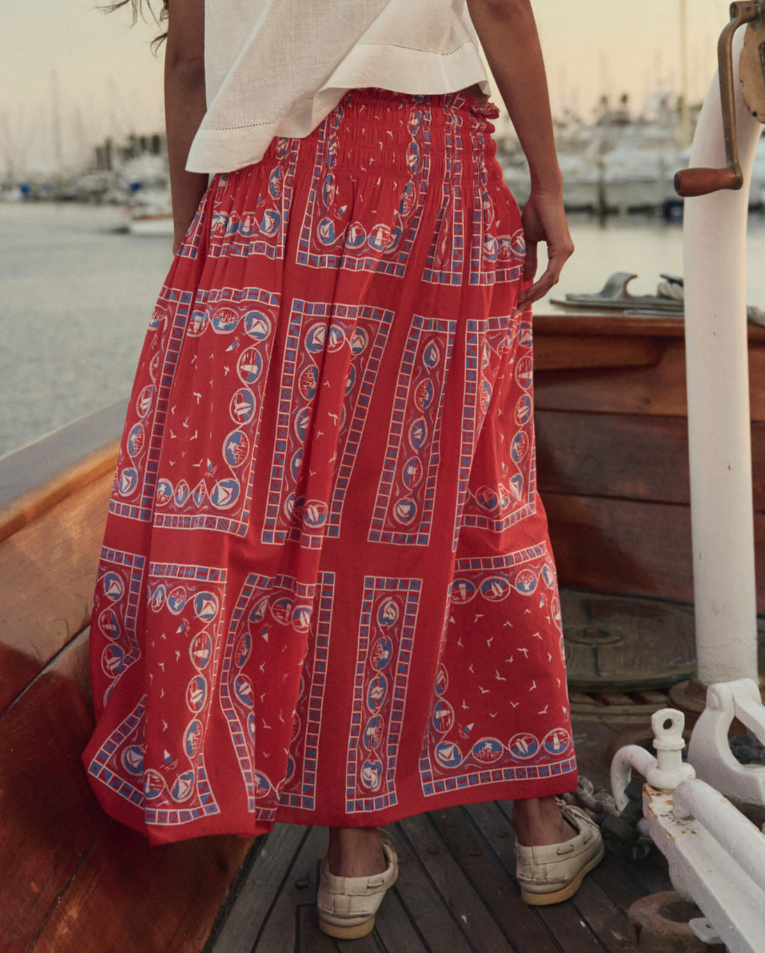 The Canary Sailboat Skirt