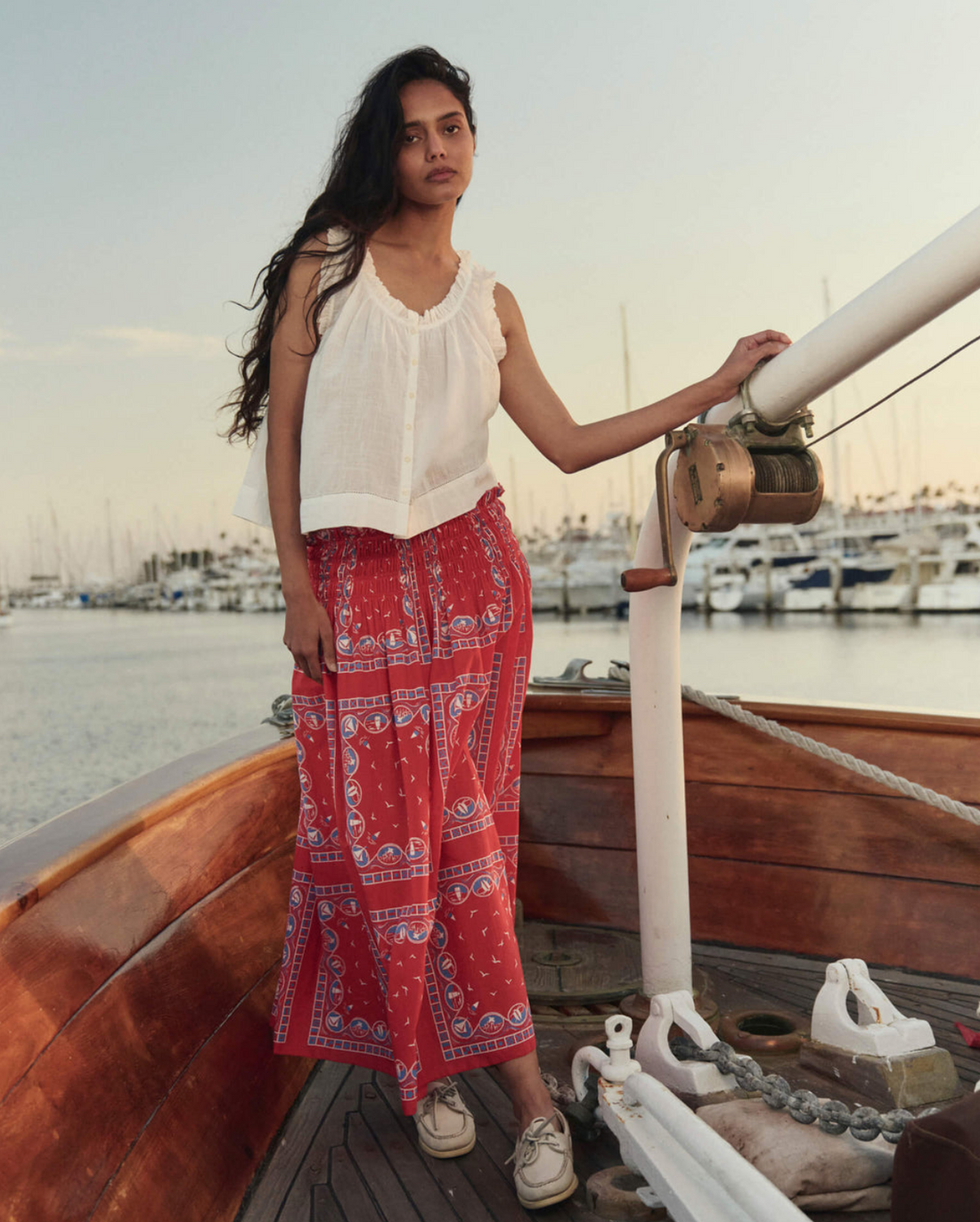 The Canary Sailboat Skirt