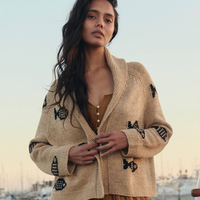 The Swimming Fish Lodge Cardigan