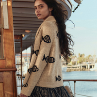 The Swimming Fish Lodge Cardigan