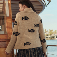 The Swimming Fish Lodge Cardigan