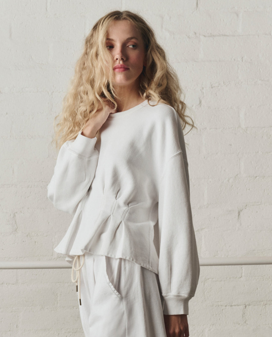 The Slouchy Corset Sweatshirt