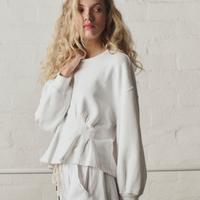 The Slouchy Corset Sweatshirt