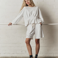 The Slouchy Corset Sweatshirt