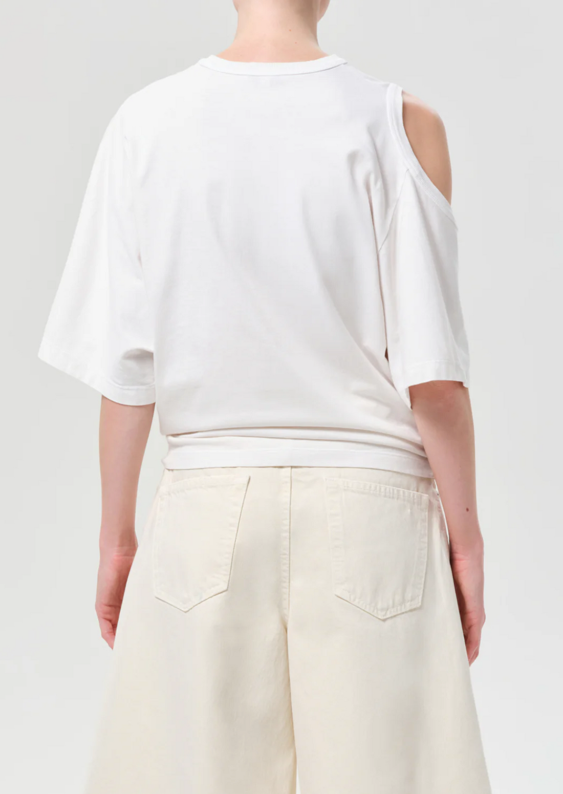 Shoulder Cut Out Tee