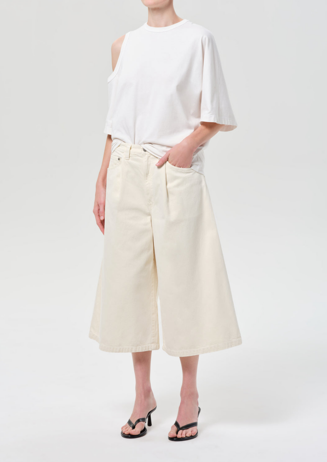 Shoulder Cut Out Tee