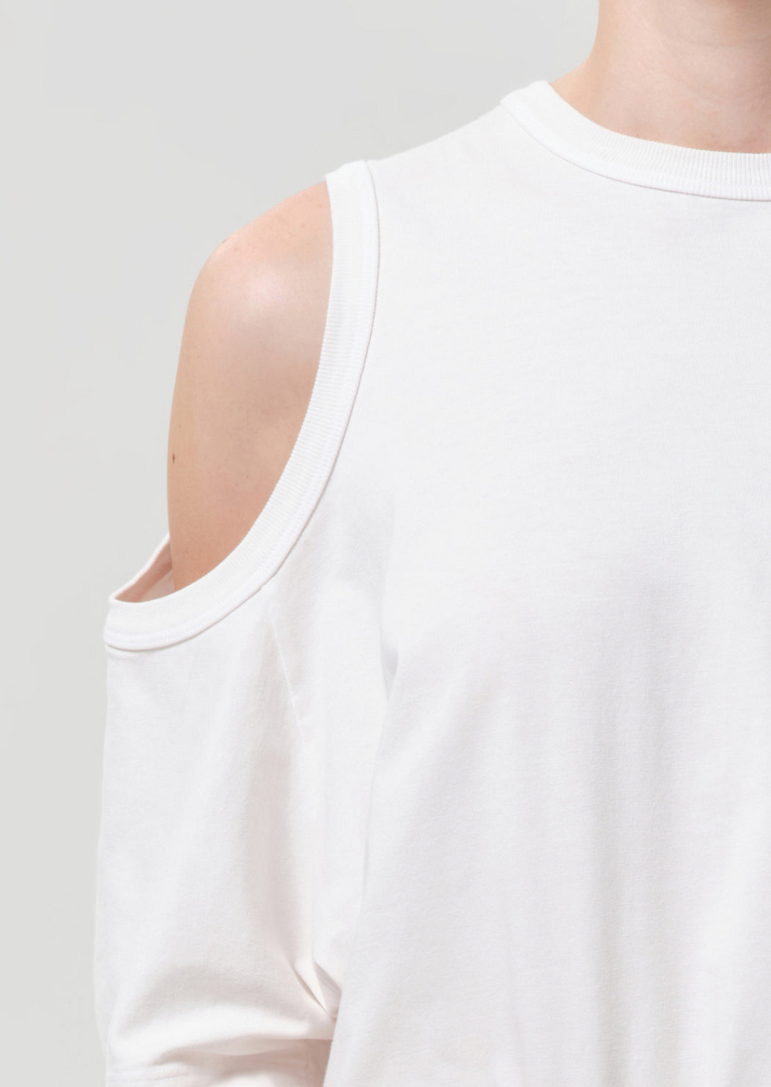 Shoulder Cut Out Tee