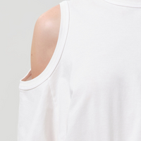 Shoulder Cut Out Tee