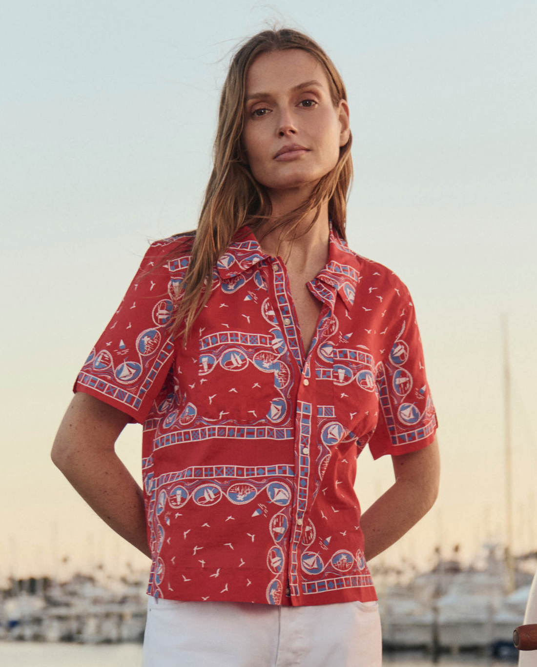 The Postcard Sailboat Shirt