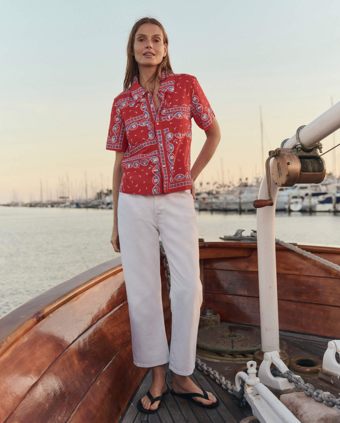 The Postcard Sailboat Shirt