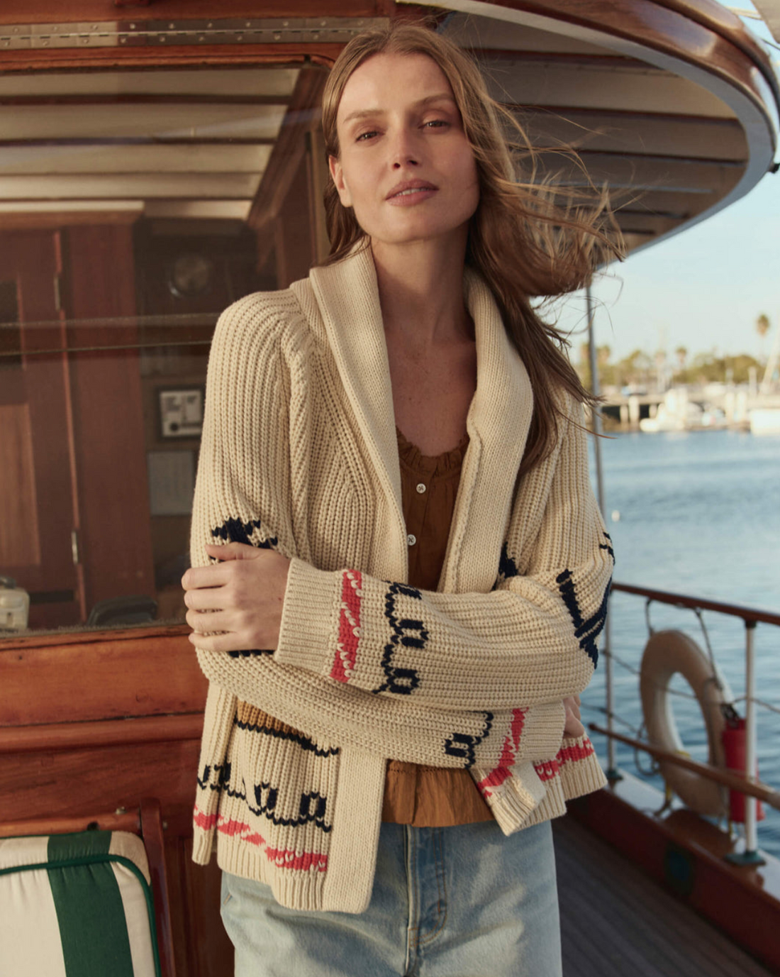 Lodge Sailboat Cardigan