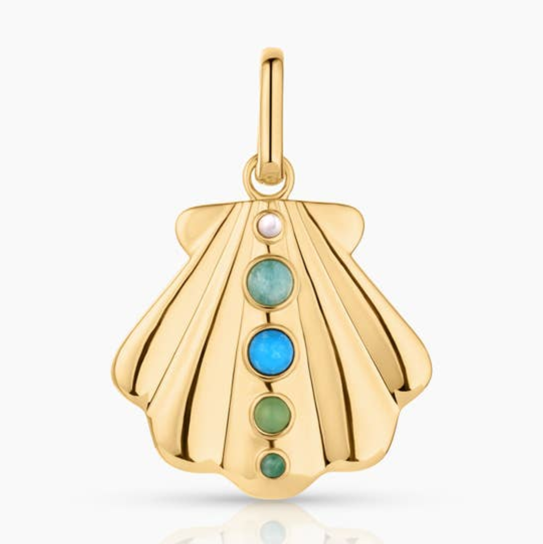 Maris Shell Clip Charm