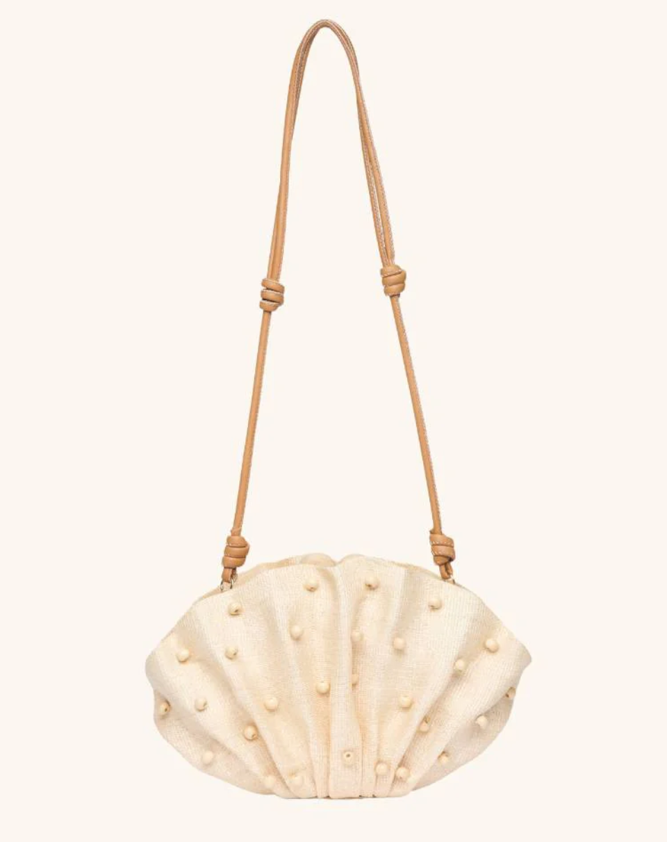 The Origami Scallop Beaded Bag